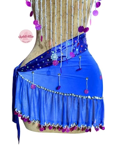 بدلة رقص ملكة الشقاوة (ازرق)
