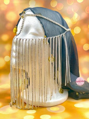 برقع ملكة الالماس الفضي