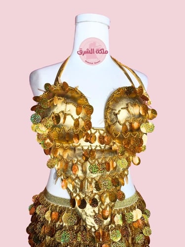 باقة الملكة شاكيرا الخطيرة (ذهبي) (٣ قطع)