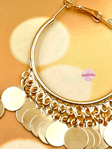 حلق الملكة نواعم ذهبي