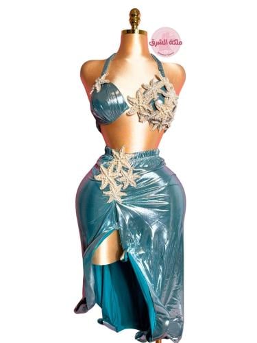 بدلة رقص الملكة ميرميلا (تركواز)