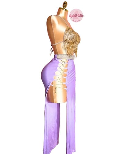 بدلة رقص الملكة مارشميلا (لافندر)