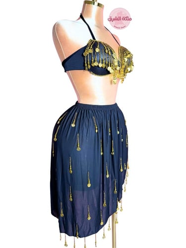 بدلة رقص الملكة سنيوره (أسود)