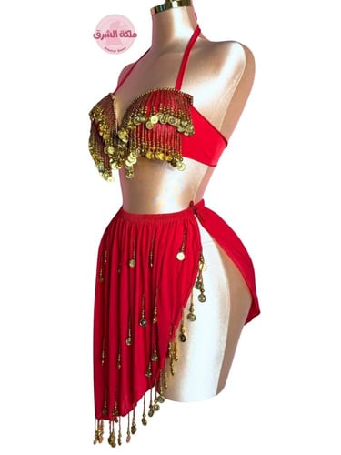 بدلة رقص الملكة سنيوره (أحمر)