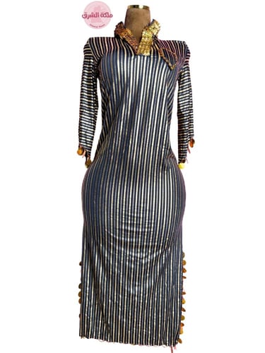 بدلة رقص الملكة نانسي الشربيني (ذهبي)