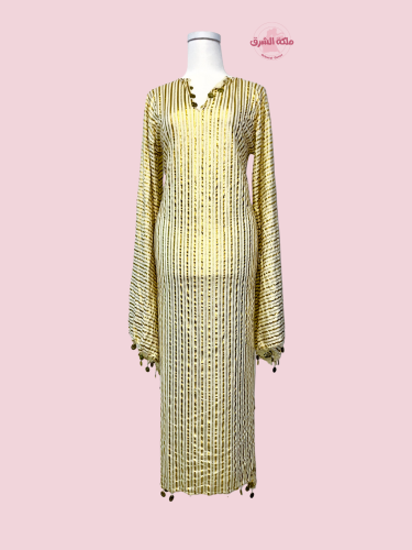 بدلة رقص شرقي نانسي بكُم (أبيض)