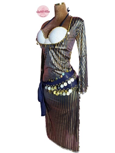 بدلة رقص الملكة نانسي الدلوعة! (3 قطع) (أسود)