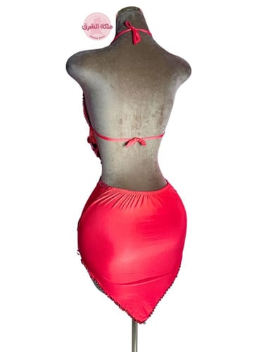 بدلة رقص بسبوية (أحمر)