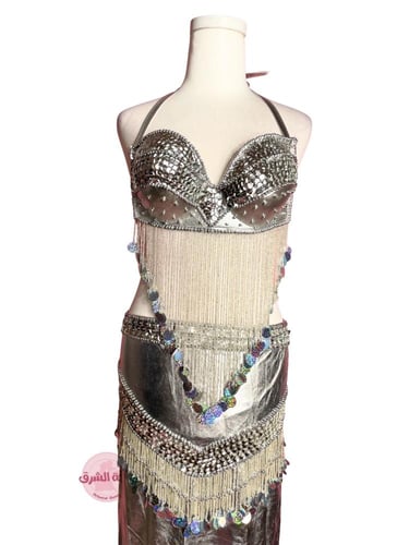 بدلة رقص مزة النيل (فضي)