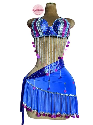بدلة رقص ملكة الشقاوة (ازرق)