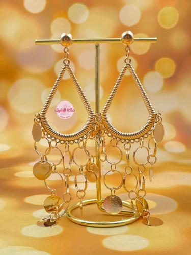 حلق الفنانة سعاد حسني (ذهبي)