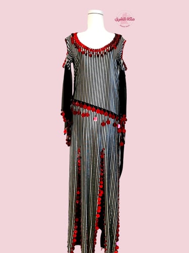 بدلة رقص شرقي ملكة البرق (حزام مجاناً)