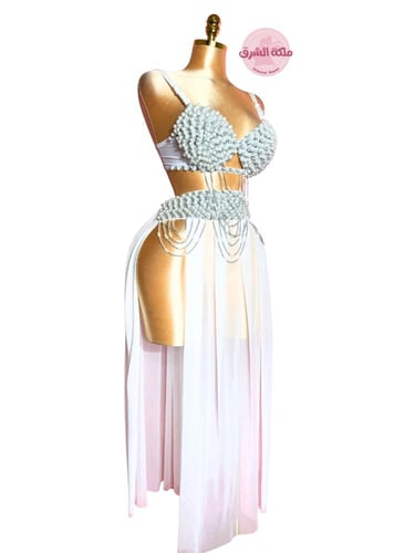 بدلة رقص ملكة اللولو (أبيض)