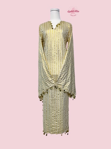 بدلة رقص شرقي نانسي بكُم (أبيض)