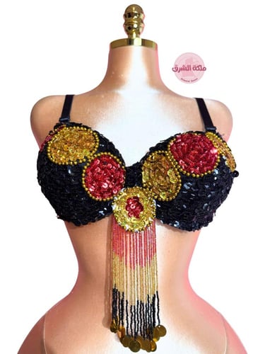 بدلة رقص الملكة فُلّة (أسود)