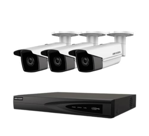 مجموعة 3 كاميرات ip 4k