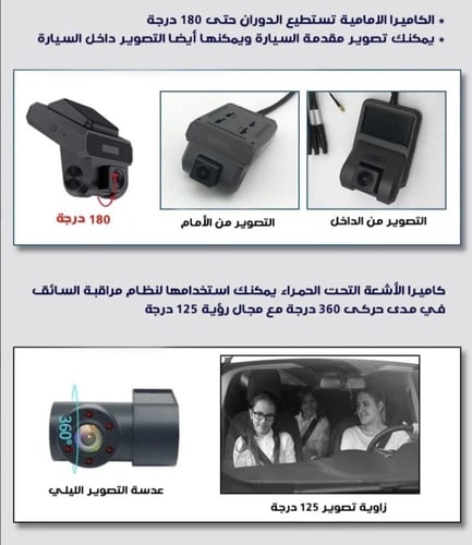 كاميرا 4G ثلاث كاميرات FHD