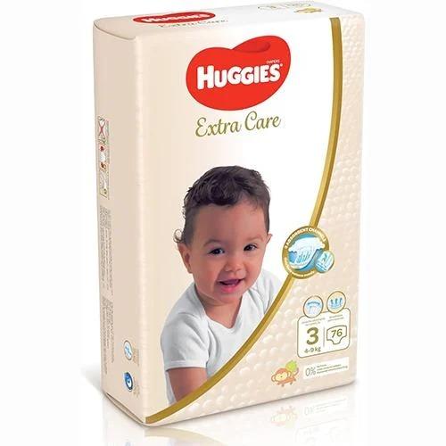 Huggies Baby Diapers Extra Care Size 3 Jumbo 76 P...