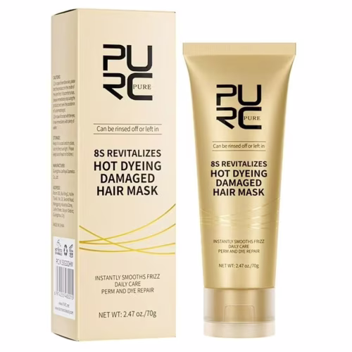 بيورك بيور Purc Organics ماسك 8S لإصلاح الشعر التا...