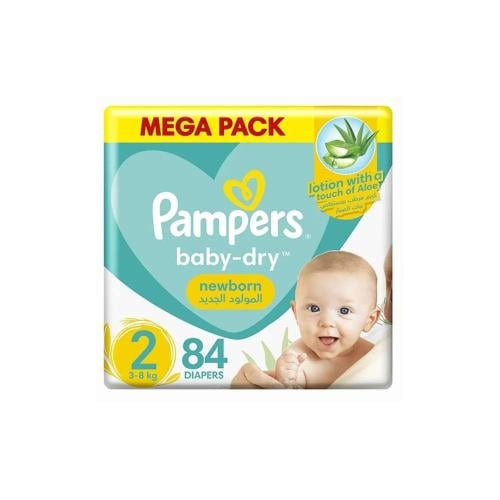 Pampers Baby Diapers Mega (2) 84*2 C