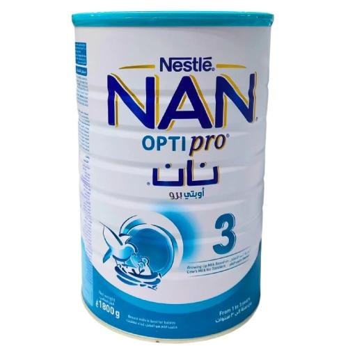 حليب نانا اوبتي برو رقم 3 – 1800جرام