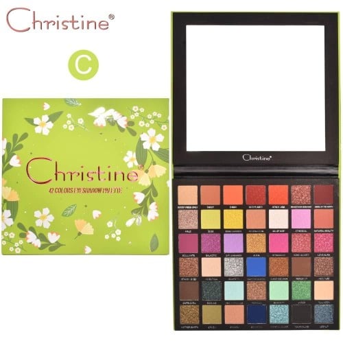 باليت ضلال العيون كرستين 42 لون – C