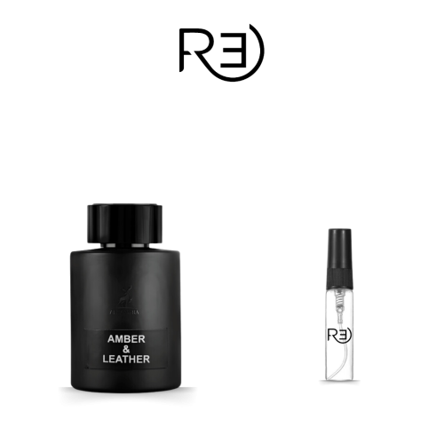 تقسيمة عطر عنبر اند ليذر ميزون الهامبرا 3 مل