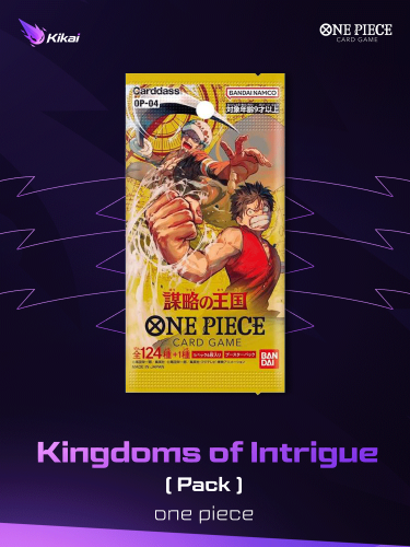 ون بيس Op-04 Kingdoms of Intrigue Pack :TCG