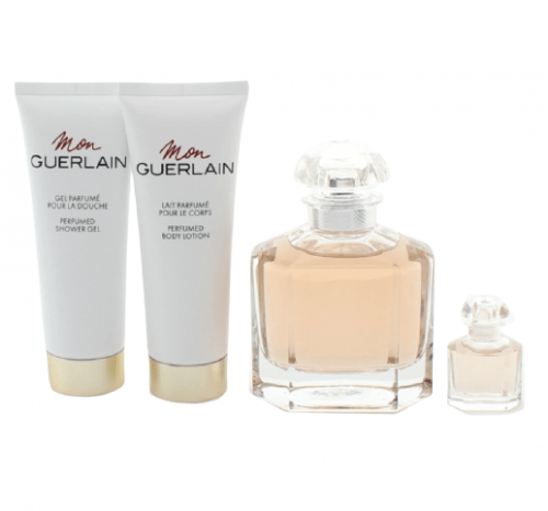 طقم غيرلان مون او دو بارفيوم (عطر 100مل+بودي لوشن...