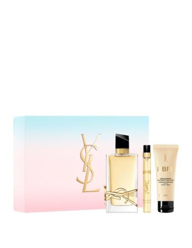 مجموعة هدايا عطر ليبري أو دو بارفان 90 مل،3 قطع