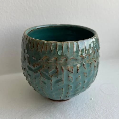Carved Blue