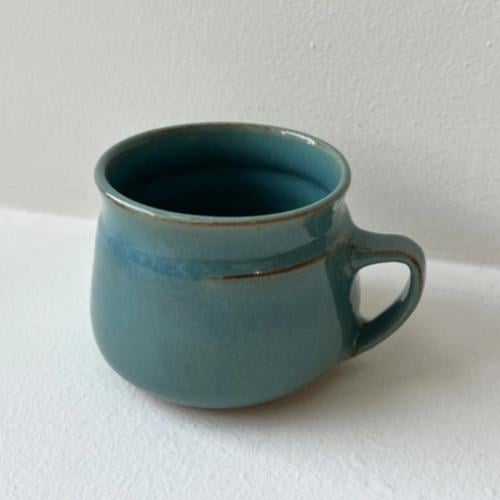 blue mug