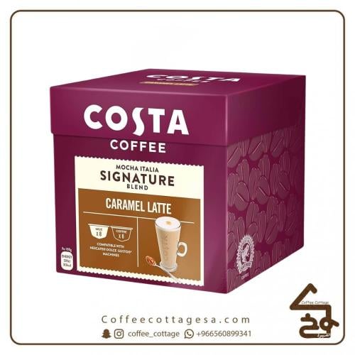 كبسولات كوستا دولتشي جوستو بليند كراميل لاتيه