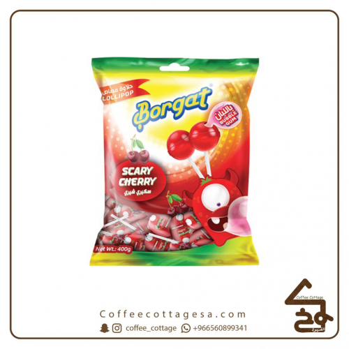 بورقات حلاوة مصاص سكيري شيري 40 حبه 400 جرام