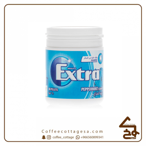 اكسترا علبة بنكهة النعناع القوي 60 حبة 84 جرام