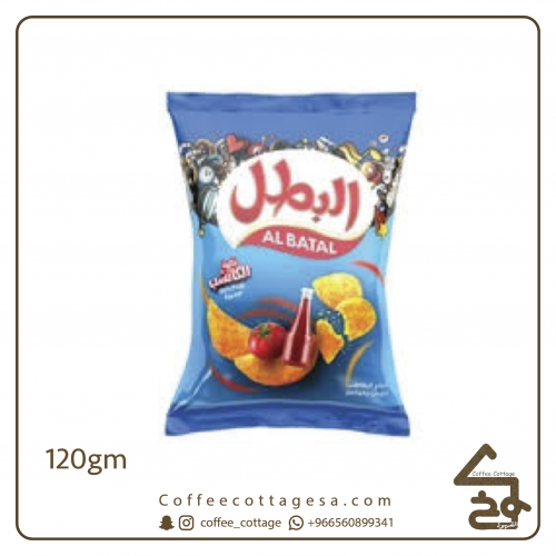 بطاطس البطل كاتشب 110 جرام