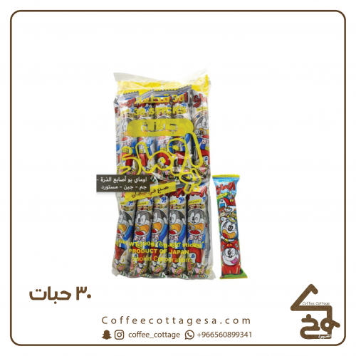 اوماي بو شيبس ياباني بنكهة الجبن 30 قطعة