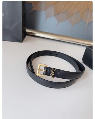 حزام من " سان لوران " 2.0 cm