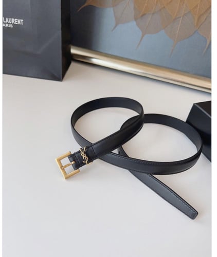 حزام من " سان لوران " 2.0 cm