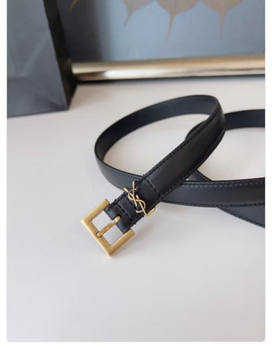 حزام من " سان لوران " 2.0 cm