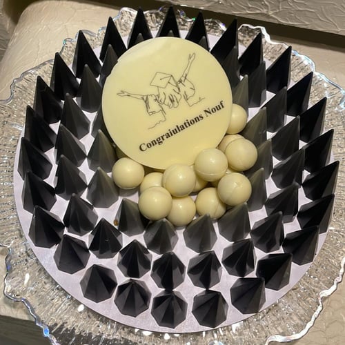 شوكلت تخرج درجات الأسود والرمادي