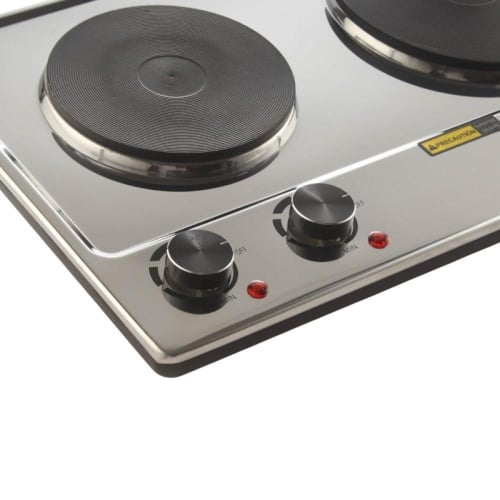 موقد كهربائي ستيل 2 عين