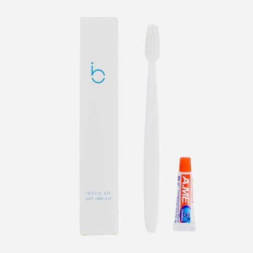 طقم فرشاة اسنان ومعجون فندقي