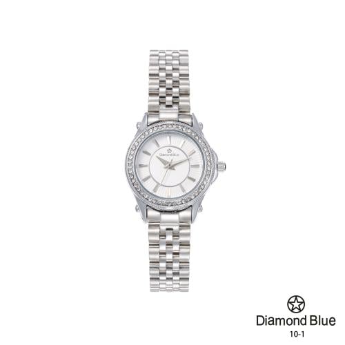 ساعة يد كريستال نسائية ماركة Diamond Blue