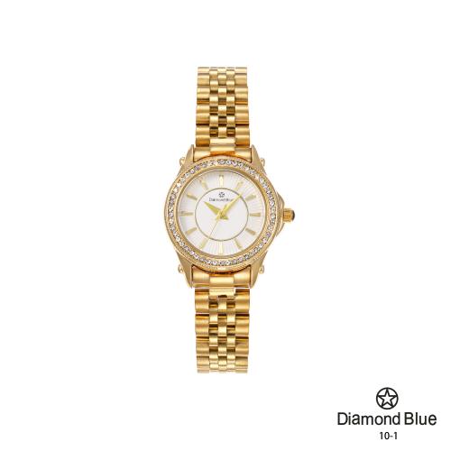 ساعة يد كريستال نسائية ماركة Diamond Blue