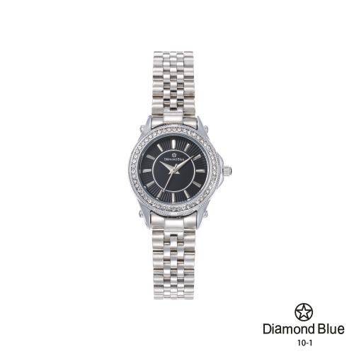 ساعة يد كريستال نسائية ماركة Diamond Blue