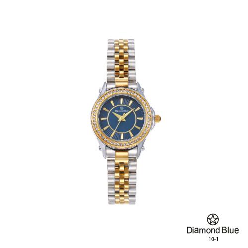 ساعة يد كريستال نسائية ماركة Diamond Blue