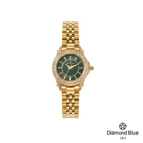 ساعة يد كريستال نسائية ماركة Diamond Blue