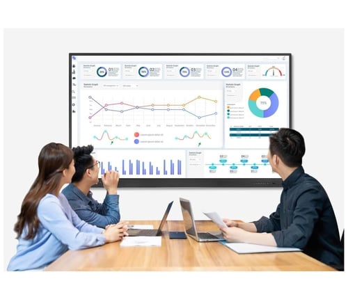 شاشة EGO التفاعلية – موديل E-F8604 | 86 بوصة بدقة...