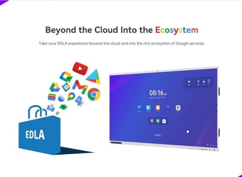 شاشة FTTEGO RK3588 التفاعلية 75" بدقة 4K UHD – لمس...